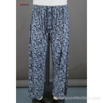 Ladie&#39;s Plus-size overal over Print Jersey Pants